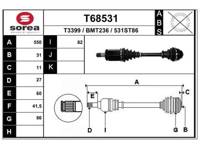 Axle Shaft