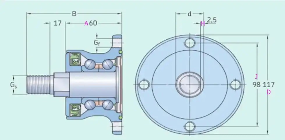 Agri Hub Bearing