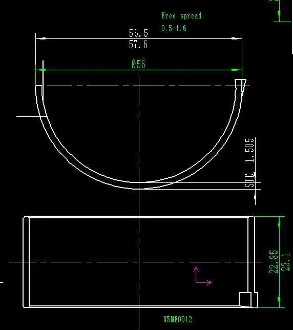 Engine Bearing-COR